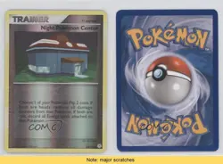 Night Pokemon Center Reverse Foil Pokemon Diamond & Pearl Base Set #108 READ 3d5 - Image 3