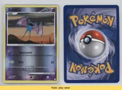 Zubat Reverse Foil Pokemon Diamond & Pearl Mysterious Treasures #108 READ 2f4 - Image 3