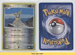 Doduo Reverse Foil Pokemon Diamond & Pearl Mysterious Treasures #80 READ 2f4 - Image 3