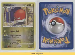 Voltorb Reverse Foil Pokemon Diamond & Pearl Secret Wonders #117 2007 READ 2f4 - Image 3