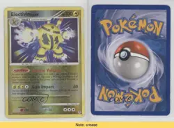 Electivire Reverse Foil Pokemon Diamond & Pearl Base Set #3 2007 READ 0u9 - Image 3