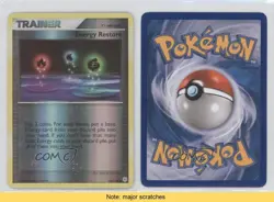 Energy Restore Reverse Foil Pokemon Diamond & Pearl Base Set #106 2007 READ 3d5 - Image 3