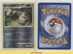 Slaking Reverse Foil Pokemon Platinum #16 2009 READ 2f4 - Image 3