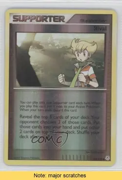 Rival Reverse Foil Pokemon Diamond & Pearl Base Set #113 2007 READ 3d5 - Image 1