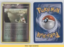 Rival Reverse Foil Pokemon Diamond & Pearl Base Set #113 2007 READ 3d5 - Image 3