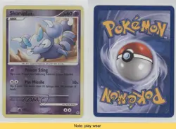 Skorupi Reverse Foil Pokemon Diamond & Pearl Base Set #99 2007 READ 2f4 - Image 3