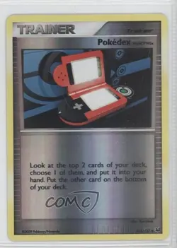 Pokedex Reverse Foil Pokemon Platinum #114 2009 - Image 1