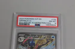 2024 Pokemon Greninja ex SVP EN SFA Special Illustration Coll #132 PSA NM-MT 8 - Image 2