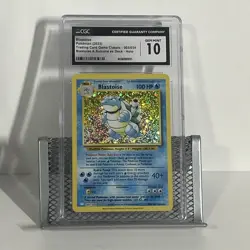 Pokemon Blastoise 003/034 TCG Classic Collection Holo CGC 10 English 2023 - Image 1