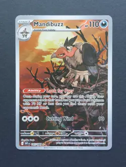 Pokemon - Mandibuzz 145/086 - White Flare - Illustration Rare - Image 1