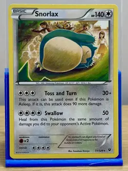 Snorlax 77/124 Fates Collide Pokemon TCG MP - Image 1