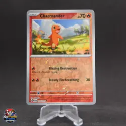 Charmander Reverse Cosmos Holo (Costco Exclusive) 151 004/165 NM Pokemon - Image 1