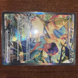 Pokemon Journey Together Hop’s Zacian EX Special Illustration Rare 186/159 NM - Image 1