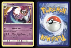 Lunala 61/145 R Guardians Rising LP Pokemon - Image 3