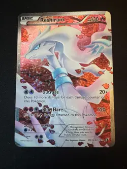 Pokemon Reshiram Full Art RC22/RC25 Legendary Treasures: Radiant Collection Holo - Image 1