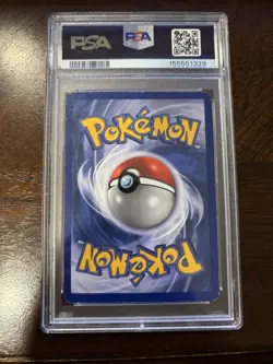 Pokemon TCG 1999 Fossil Hypno Holo Rare 8/62 English PSA 4 Graded - Image 2