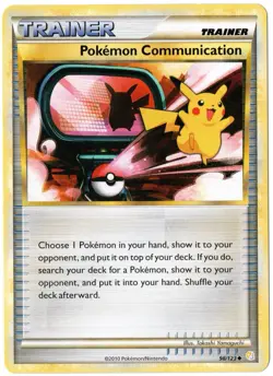 Pokemon Communication 98/123 Uncommon HeartGold & SoulSilver Pokemon - Image 1