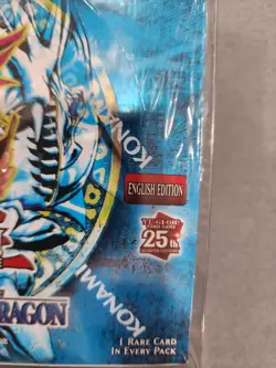 Yugioh The Legend of Blue-Eyes White Dragon 25th Anniversary Booster Box SEALED - Image 2