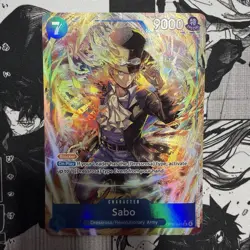 Sabo (Alternate Art) OP15-046 Adventure on Kami's Island Foil One Piece ENGLISH - Image 4