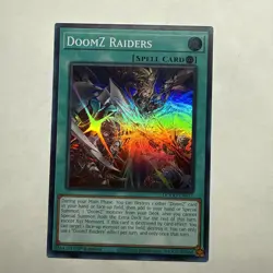 DoomZ Raiders DOOD-EN057 Super Rare 1st Ed NM (READY TO SHIP!) Yugioh - Image 1