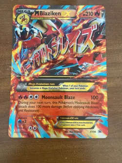 M Blaziken EX XY86 Jumbo Cards Holo - Image 1