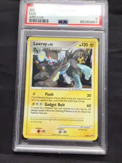 Pokemon Cards: Platinum Arceus Rare Holo: Luxray 5/99 PSA 9 - Image 2