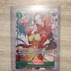 Bandai One Piece Card Game Boa Hancock OP16-032 SR Alt Art Holo EN - Image 1