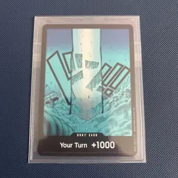 DON!! Card Knock Up Stream from the Skypiea OP-15 One Piece TCG NM - Image 1