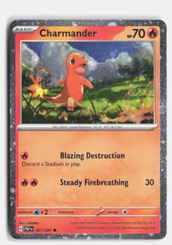Charmander 004/165 Miscellaneous Cards & Products Holo Promo Pokemon Holo NM - Image 1