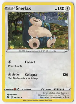 Snorlax - (Cosmos Holo) Holo Promo Miscellaneous Cards & Products 141/192 LP - Image 1