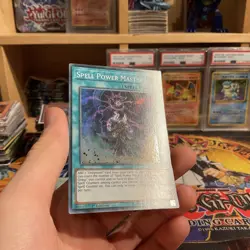 Yugioh Spell Power Mastery SR08-EN022 Super Rare 1st Edition NM - Image 2