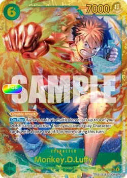 Monkey.D.Luffy [OP13 - OP13-118] - NM [Foil] TCG One Piece - Image 1