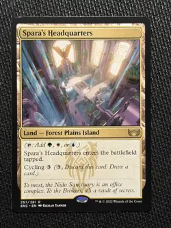 MTG Spara's Headquarters NM 257 Streets of New Capenna | Magic: The Gathering - Image 1