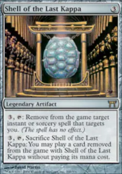 MTG - Shell of the Last Kappa - Champions of Kamigawa - NM, English Magic FLAT R - Image 1