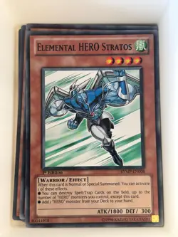 Elemental HERO Stratos RYMP-EN008 Ra Yellow Mega Pack Yu-Gi-Oh NM - Image 1