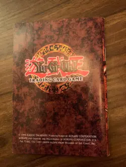 1996 Yugioh Trading Card Game Official Rulebook Only Version 3.0 Excellent Cond - Image 4