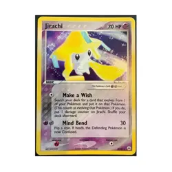 Pokemon TCG Jirachi 8/101 EX Hidden Legends Basic 70 HP HOLO 2004 - Image 1