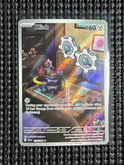 Pokemon TCG Klink 139/086 Illustration Rare Black Bolt - Image 1