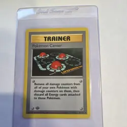 Pokemon Center 085/102 Base Set 1st Edition Uncommon Regular EN 1999 - Image 1
