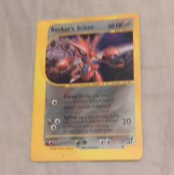 Pokemon TCG Rocket's Scizor Best of Promo Regular Eng 60 HP 004/009 - Image 1