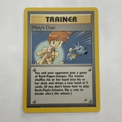 Pokemon TCG Misty's Duel Gym Heroes 123/132 Regular Unlimited NM/MINT dd - Image 1