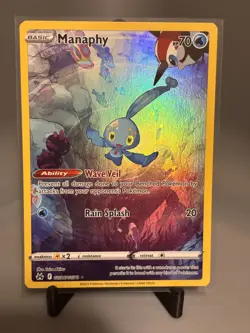Pokemon Manaphy GG06/GG70 Crown Zenith Galarian Gallery Holo NM/M - Image 1