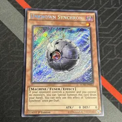 Unknown Synchron LC5D-EN022 Secret Rare 1st Edition Yugioh - Image 2