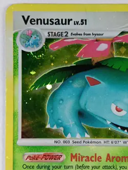 Pokemon Venusaur 20/132 Rare Secret Wonders Holo Card 2007 - Image 2