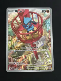 Riolu 010 Me: Mega Evolution Promo Holo Pokemon TCG - NM - Image 1