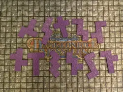 Yugioh Dungeon Dice Monsters Custom Heart Counter Tower/Tile Set - Dark Magician - Image 4