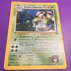 Erika's Venusaur 4/132 Gym Challenge Holo Rare Unlimited English - Image 1