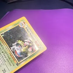 Erika's Venusaur 4/132 Gym Challenge Holo Rare Unlimited English - Image 3