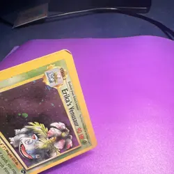 Erika's Venusaur 4/132 Gym Challenge Holo Rare Unlimited English - Image 4