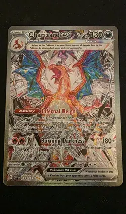 Pokemon TCG Charizard EX Obsidian Flames Special Illustration Rare 223/197 - Image 1